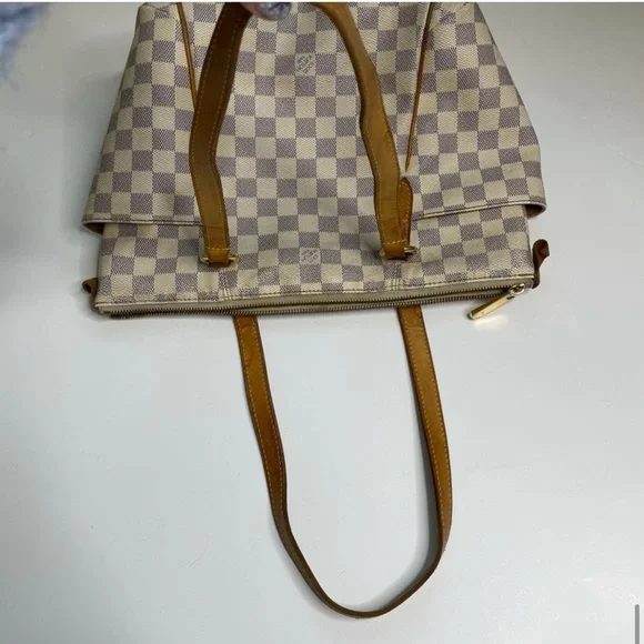 🤩authentic Louis Vuitton Damier Azur Totally tote PM - Picture 9 of 15